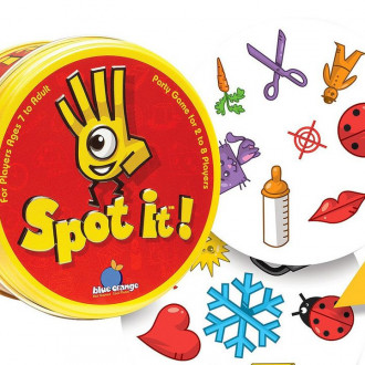 SPOT IT! - FUN FAMILY GAME (AGE 6+)